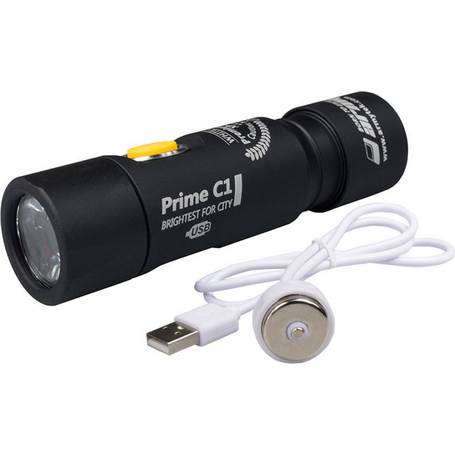 ARMYTEK PRIME C1 MAGNET USB+18350 XP-L F05601SW. Купить Ручной фонарь на  Официальном Сайте ARMYTEK в России.