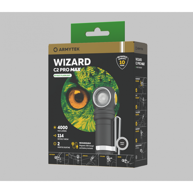 Фонарь armytek wizard c2 pro max белый. Фонарь Wizard c2 Pro Max. Armytek Wizard c2 Pro Max. Armytek Wizard c2 v4 Magnet USB.